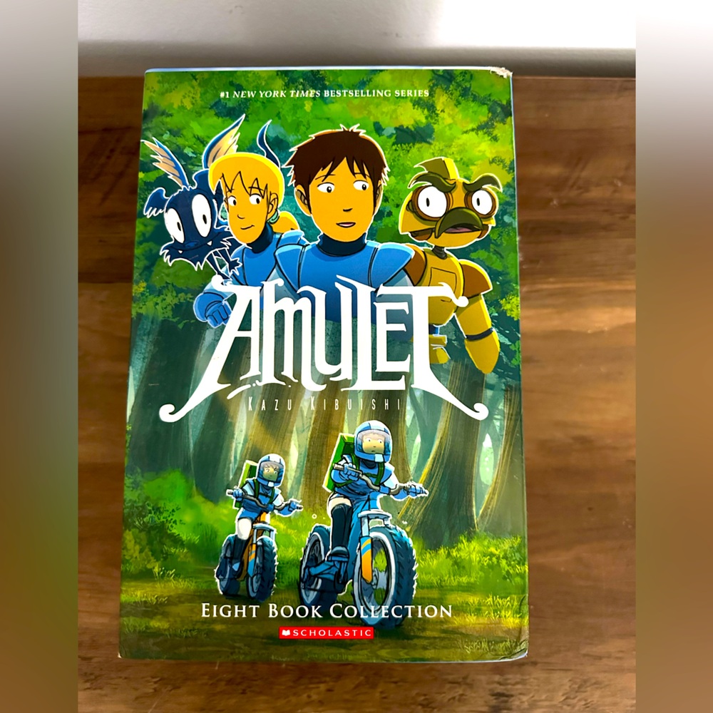 Amulet 8 Book Collection Set By Kazu Kibuishi